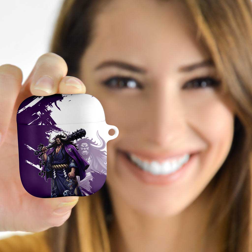 Kaido Anime AirPods Case One Piece Oni Warlord Graphic