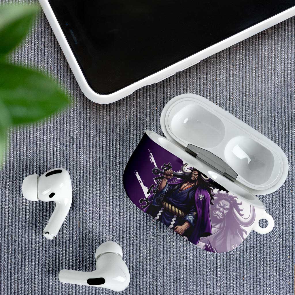 Kaido Anime AirPods Case One Piece Oni Warlord Graphic