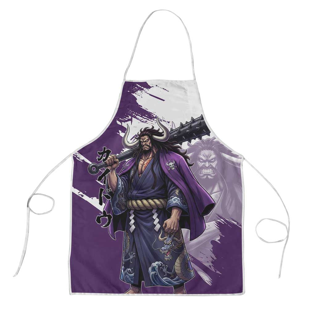 Kaido Anime Apron One Piece Oni Warlord Graphic