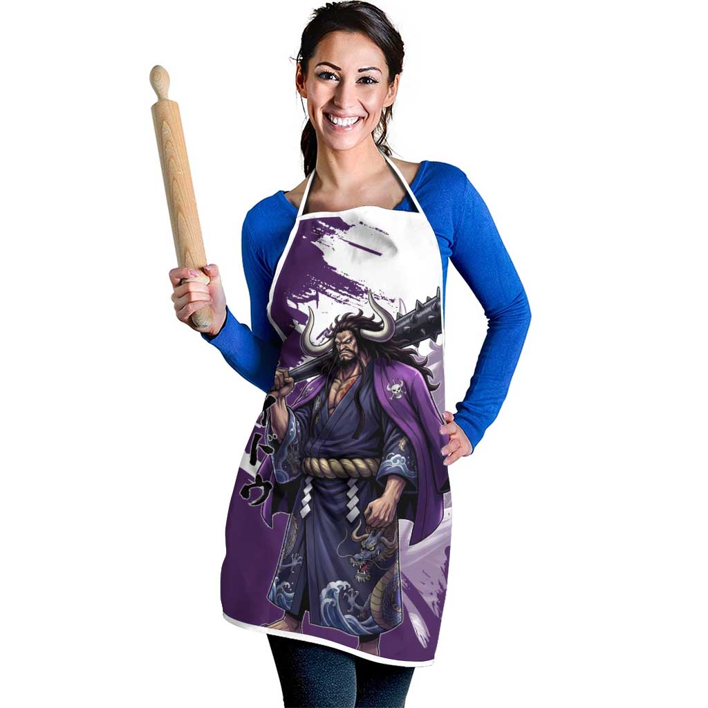 Kaido Anime Apron One Piece Oni Warlord Graphic