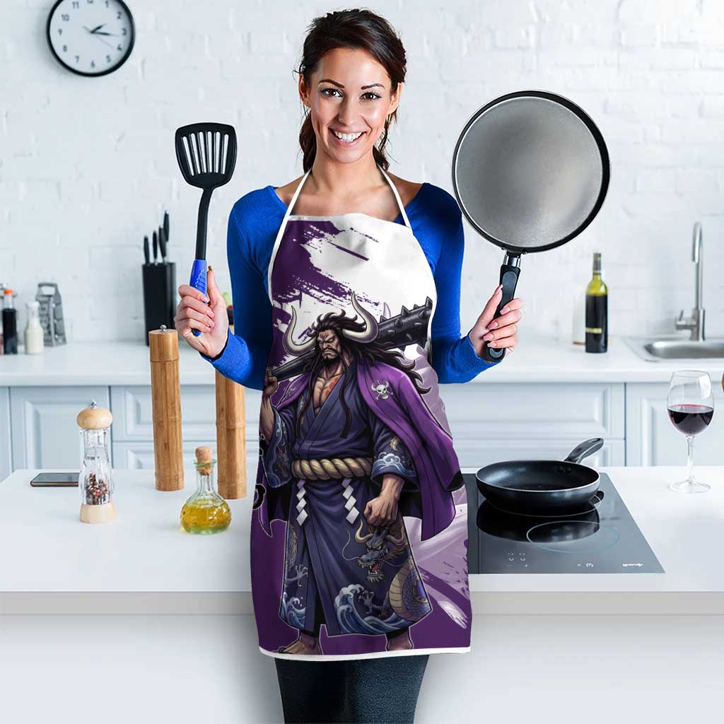 Kaido Anime Apron One Piece Oni Warlord Graphic