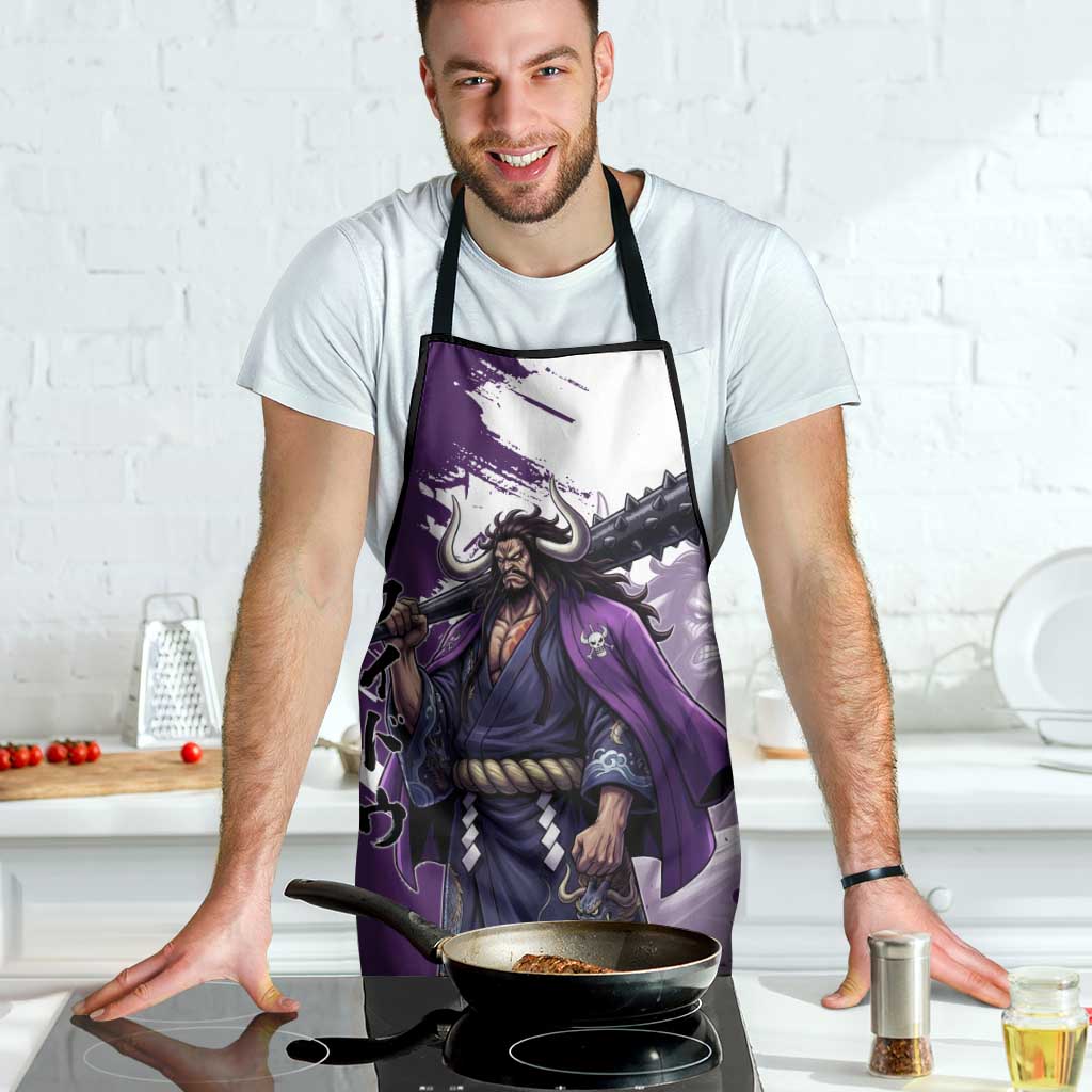 Kaido Anime Apron One Piece Oni Warlord Graphic