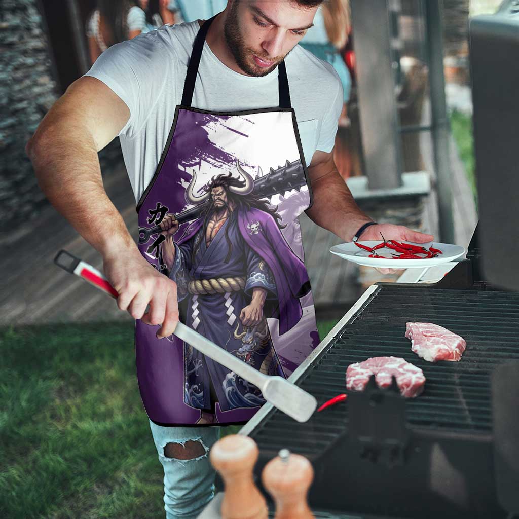 Kaido Anime Apron One Piece Oni Warlord Graphic
