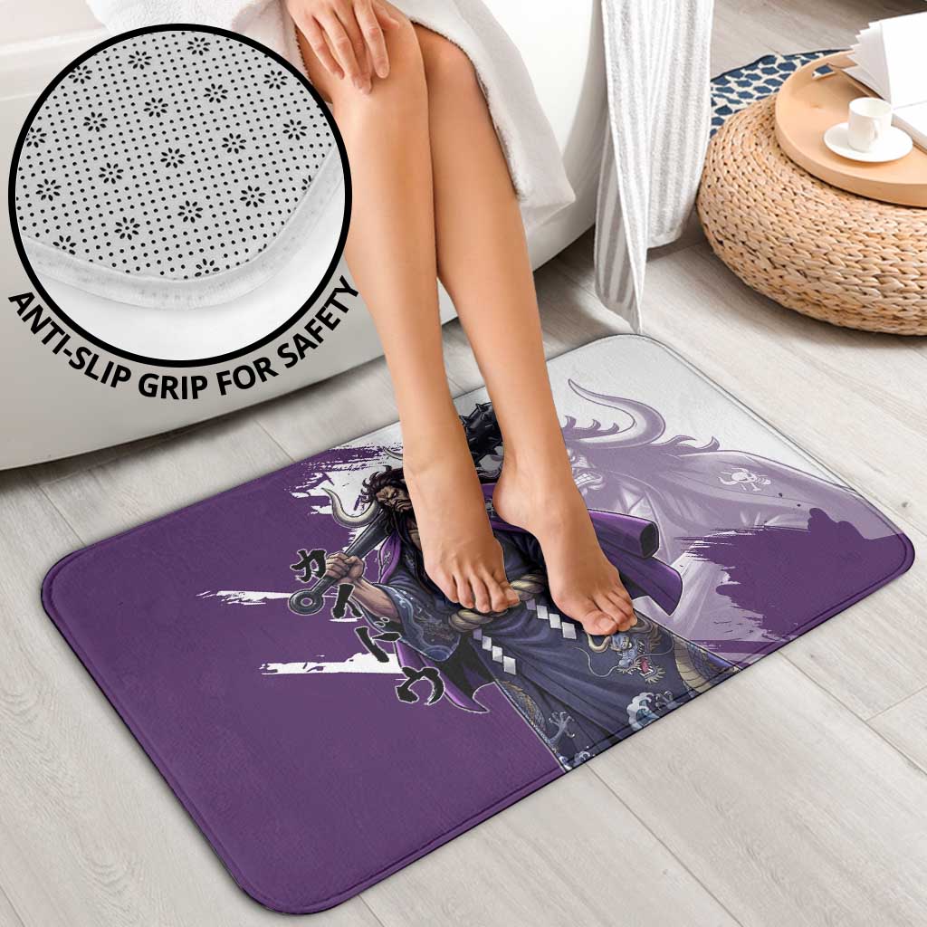 Kaido Anime Bathroom Set One Piece Oni Warlord Graphic