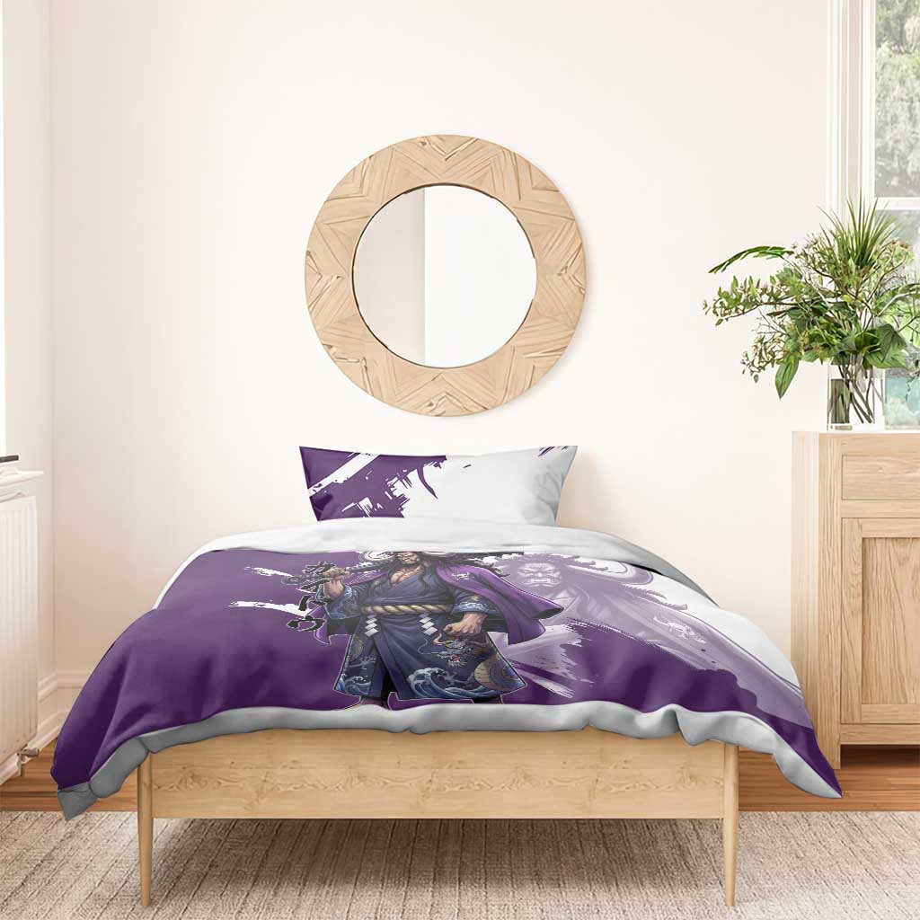 Kaido Anime Bedding Set One Piece Oni Warlord Graphic