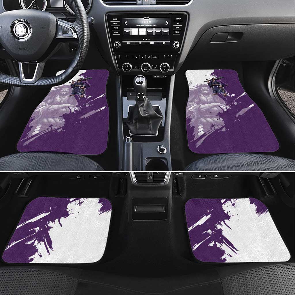Kaido Anime Car Mats One Piece Oni Warlord Graphic