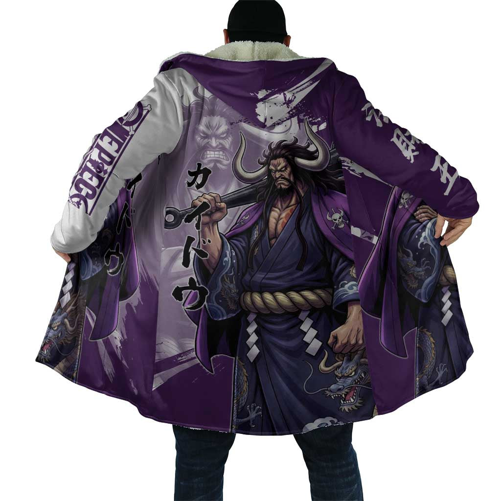 Kaido Anime Cloak One Piece Oni Warlord Graphic