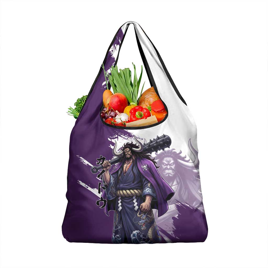 Kaido Anime Grocery Bag One Piece Oni Warlord Graphic