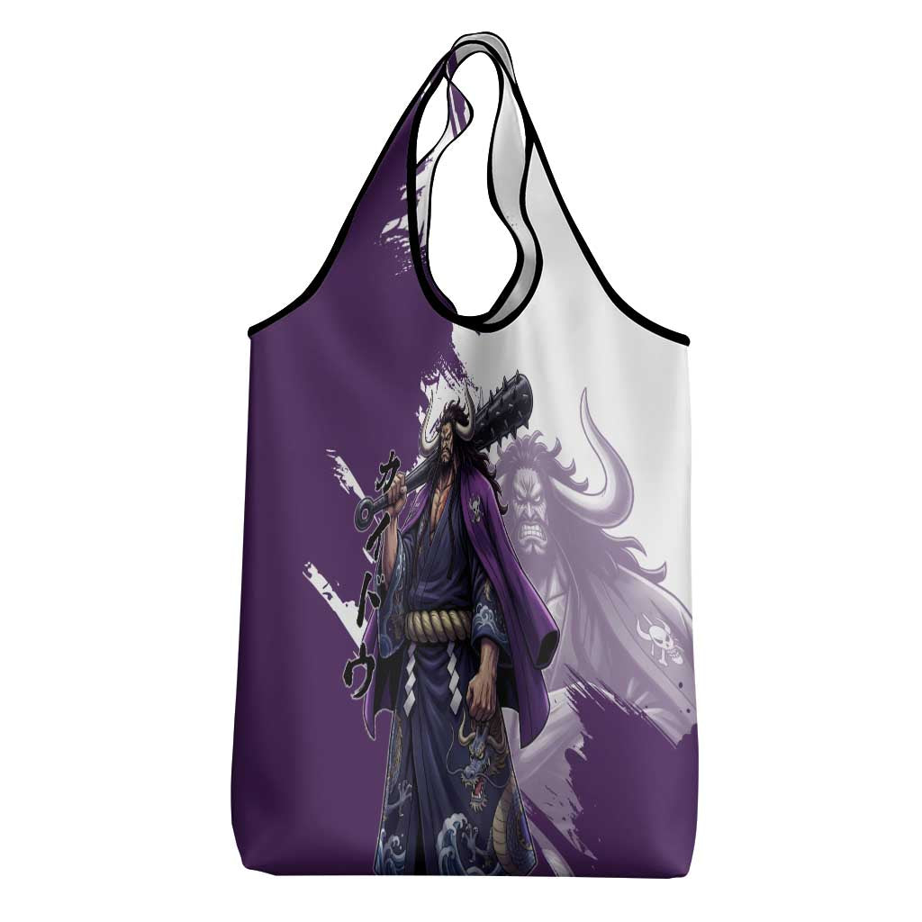 Kaido Anime Grocery Bag One Piece Oni Warlord Graphic