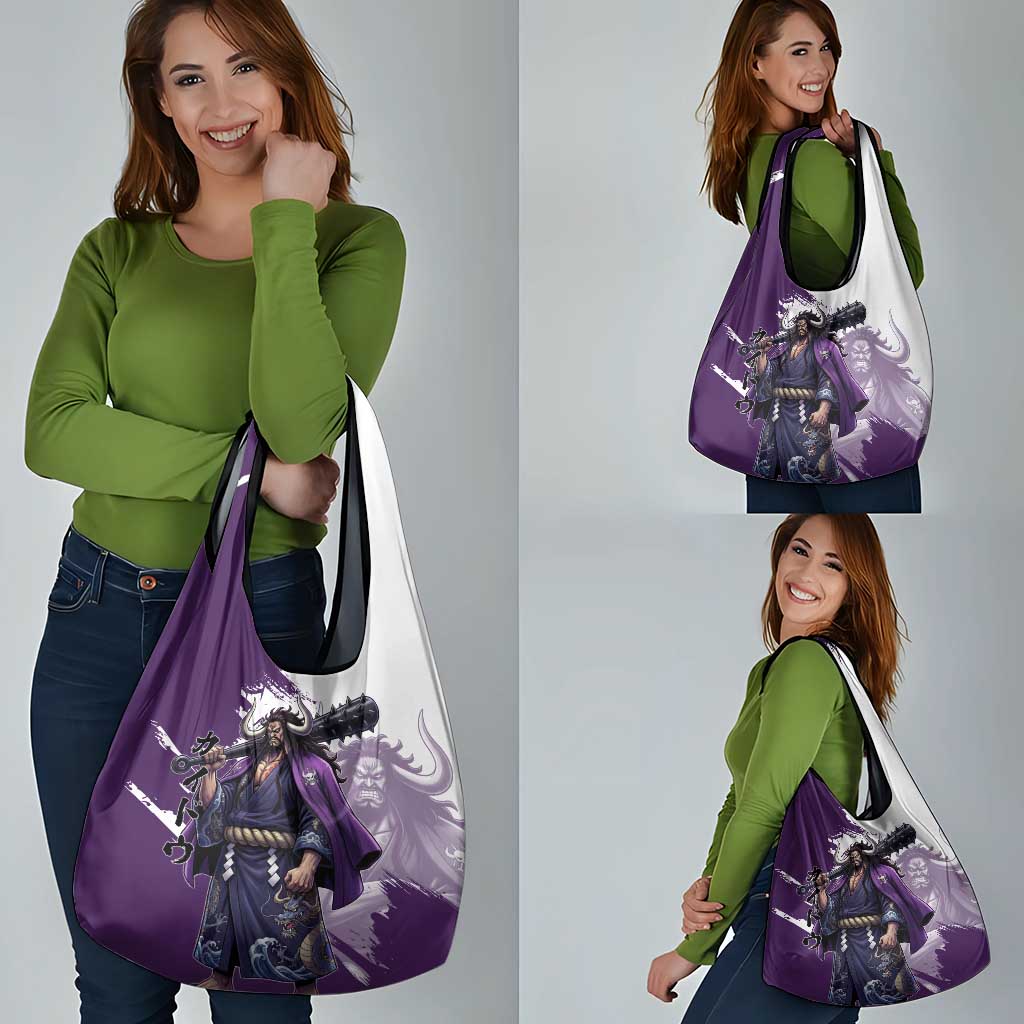 Kaido Anime Grocery Bag One Piece Oni Warlord Graphic
