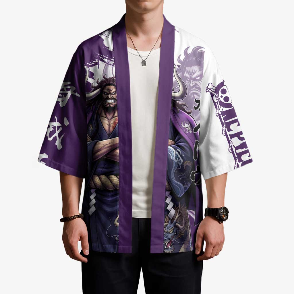 Kaido Anime Kimono One Piece Oni Warlord Graphic
