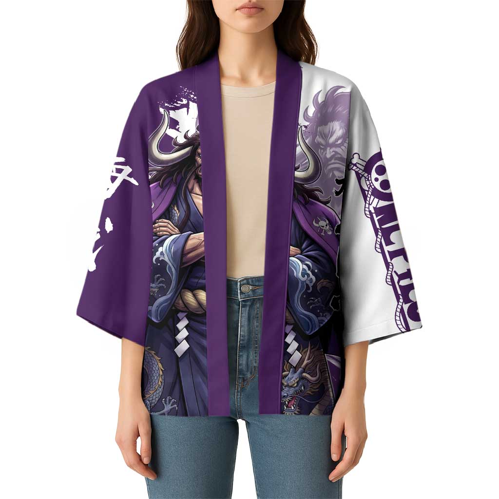 Kaido Anime Kimono One Piece Oni Warlord Graphic