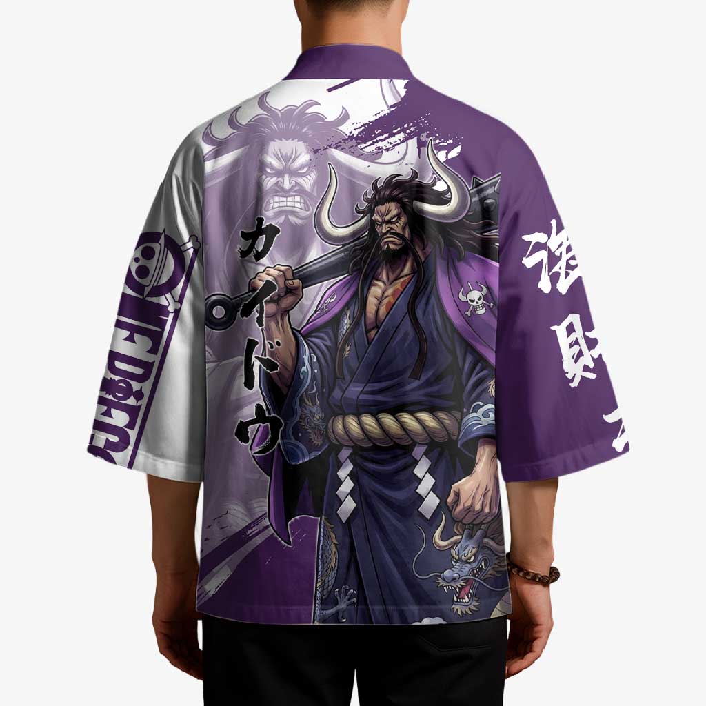 Kaido Anime Kimono One Piece Oni Warlord Graphic