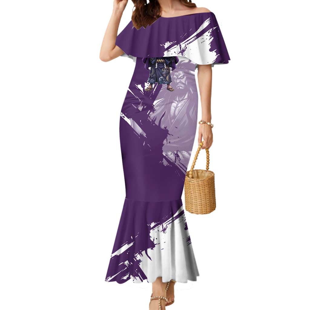 Kaido Anime Mermaid Dress One Piece Oni Warlord Graphic