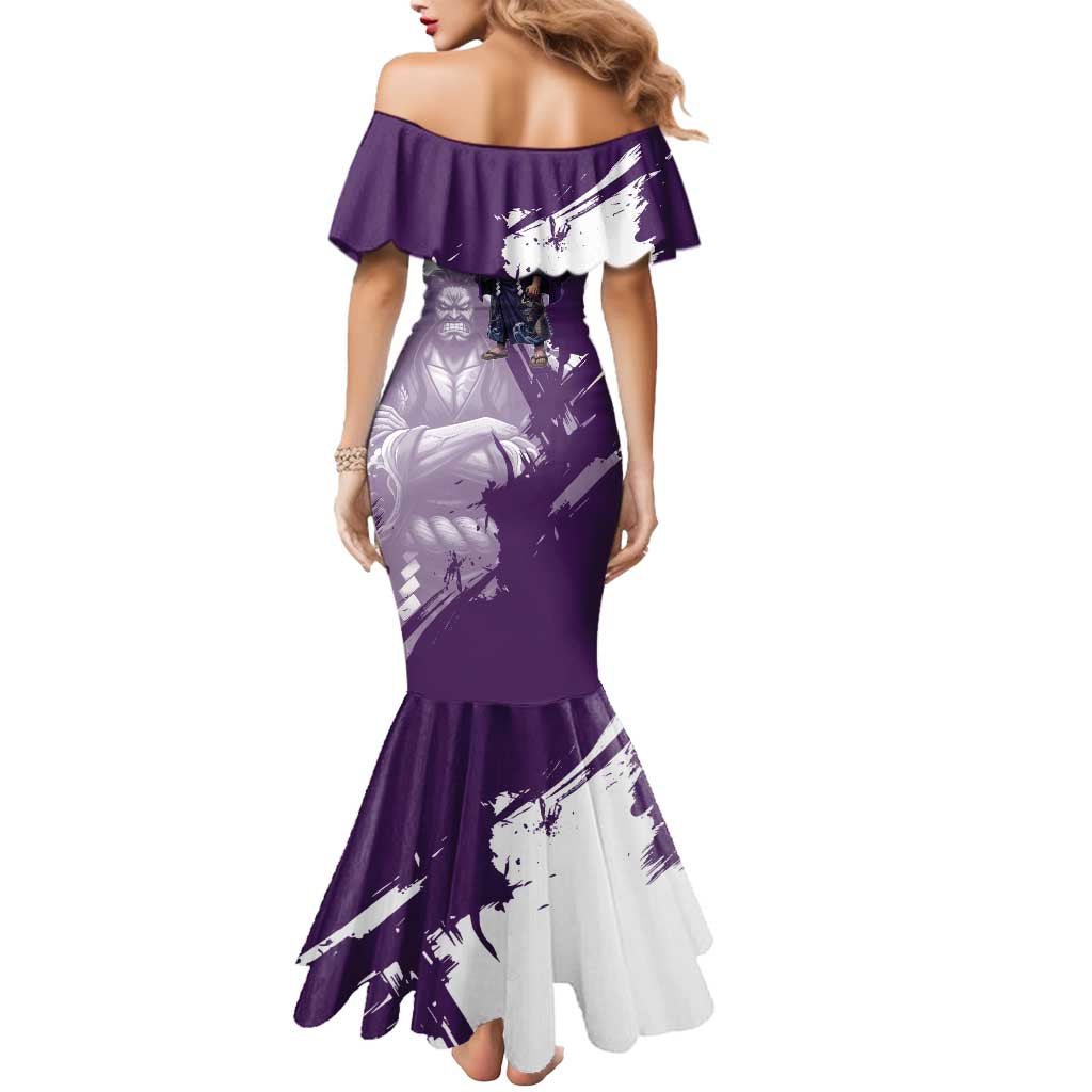 Kaido Anime Mermaid Dress One Piece Oni Warlord Graphic