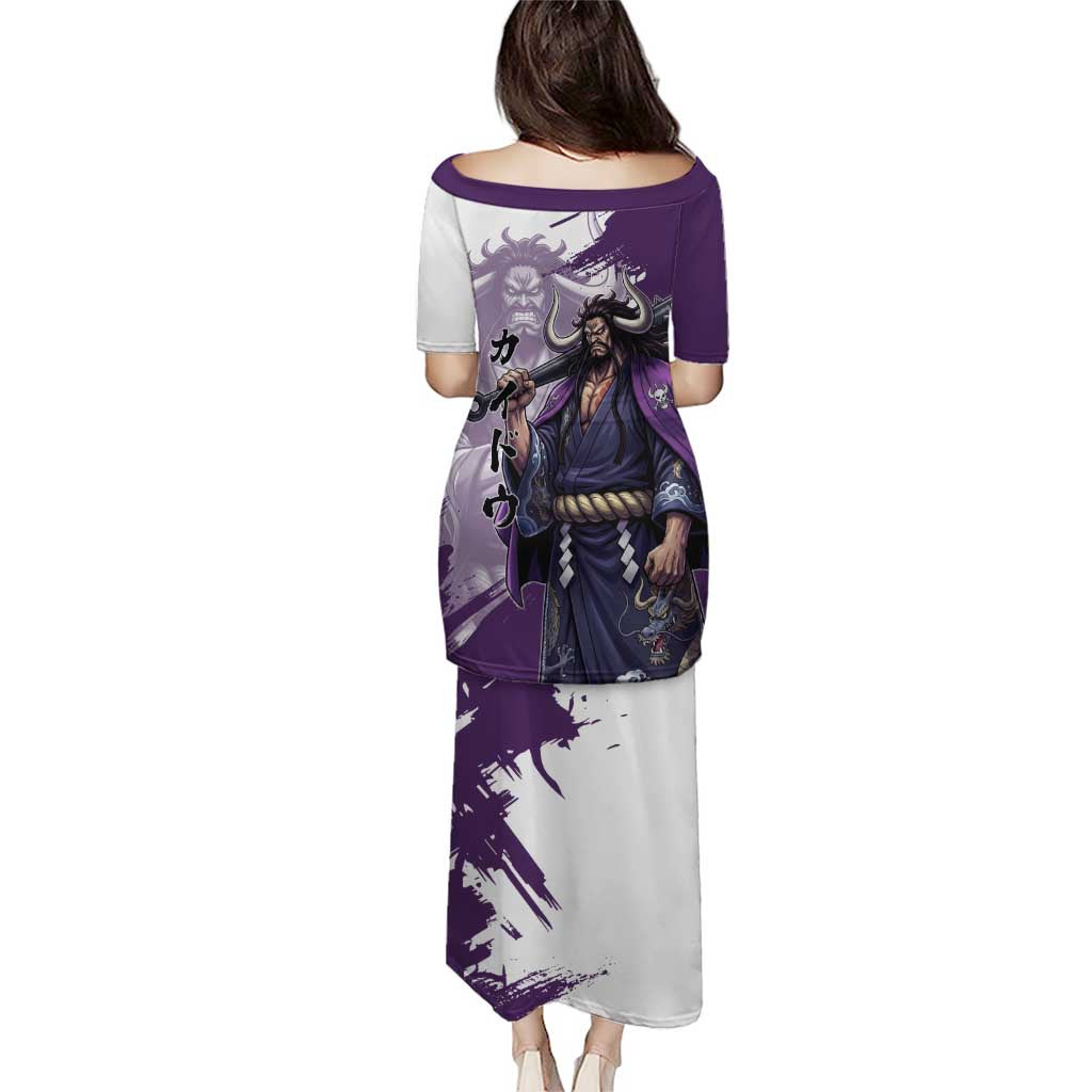 Kaido Anime Puletasi One Piece Oni Warlord Graphic