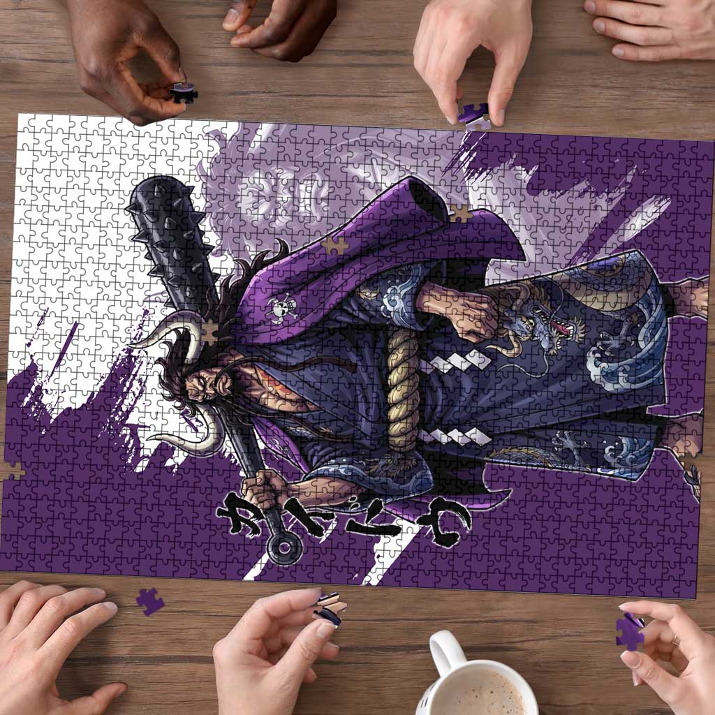Kaido Anime Puzzle One Piece Oni Warlord Graphic