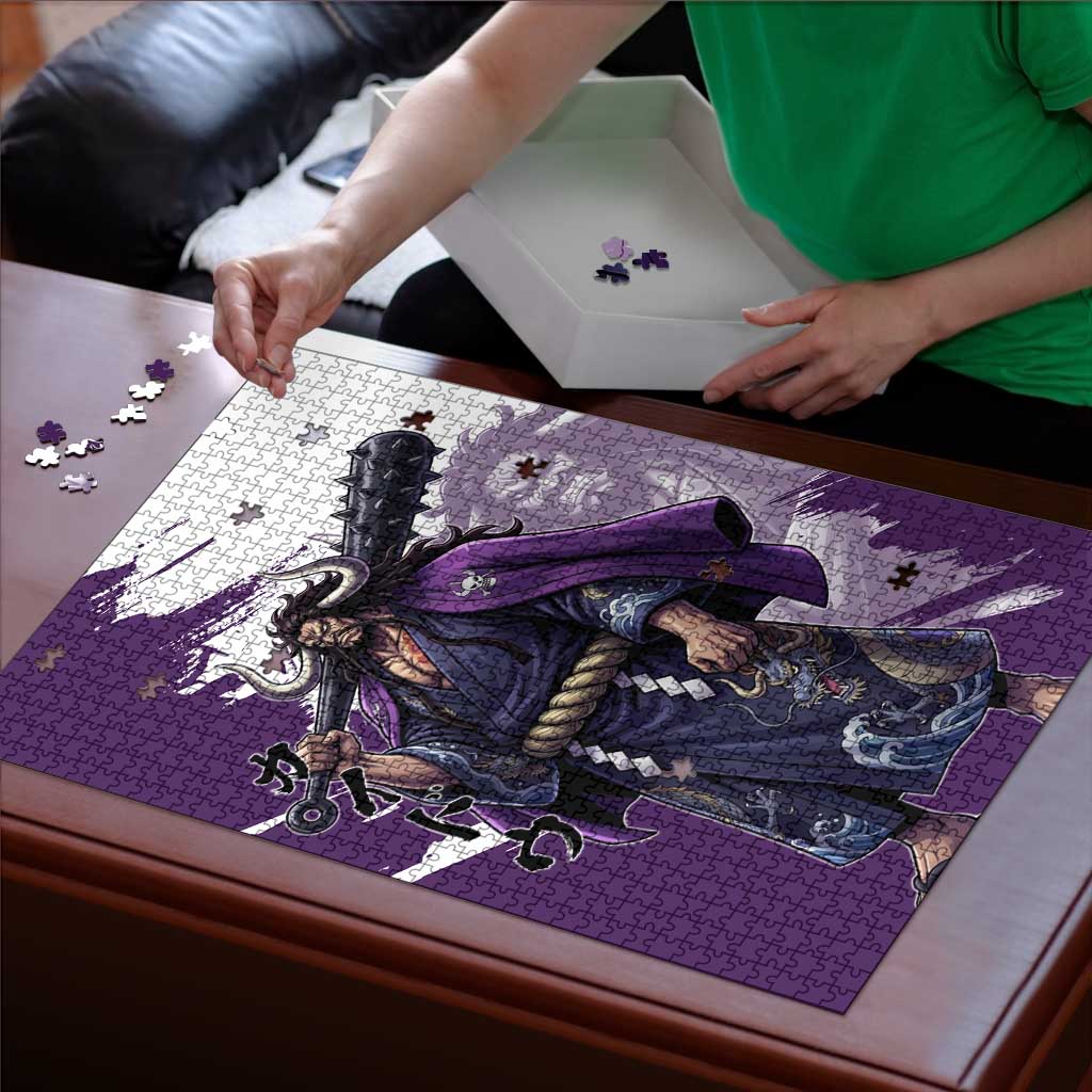 Kaido Anime Puzzle One Piece Oni Warlord Graphic
