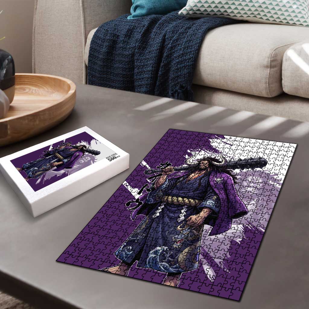 Kaido Anime Puzzle One Piece Oni Warlord Graphic