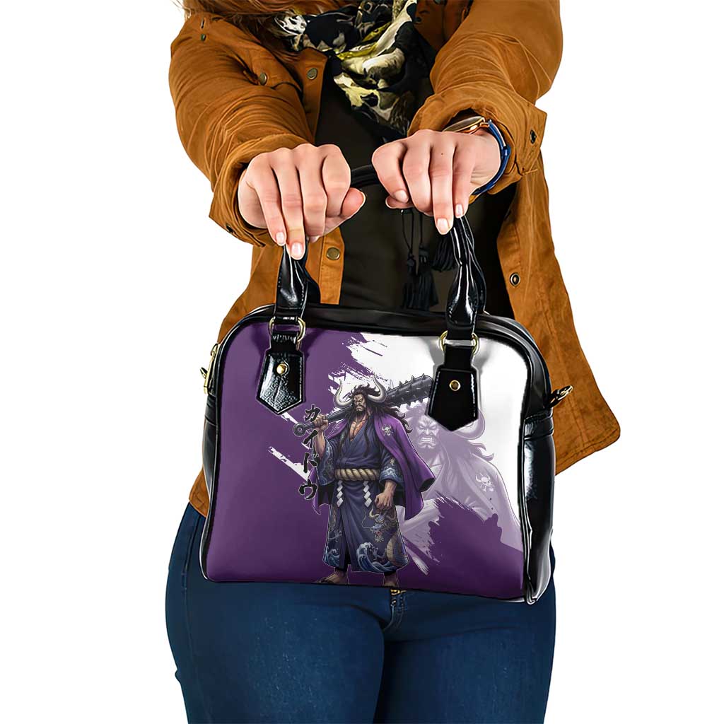 Kaido Anime Shoulder Handbag One Piece Oni Warlord Graphic