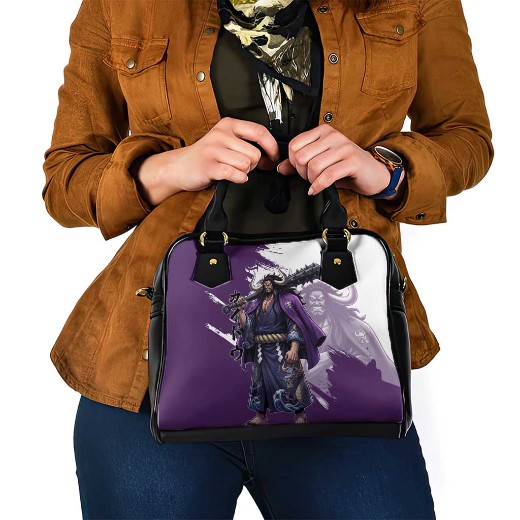 Kaido Anime Shoulder Handbag One Piece Oni Warlord Graphic