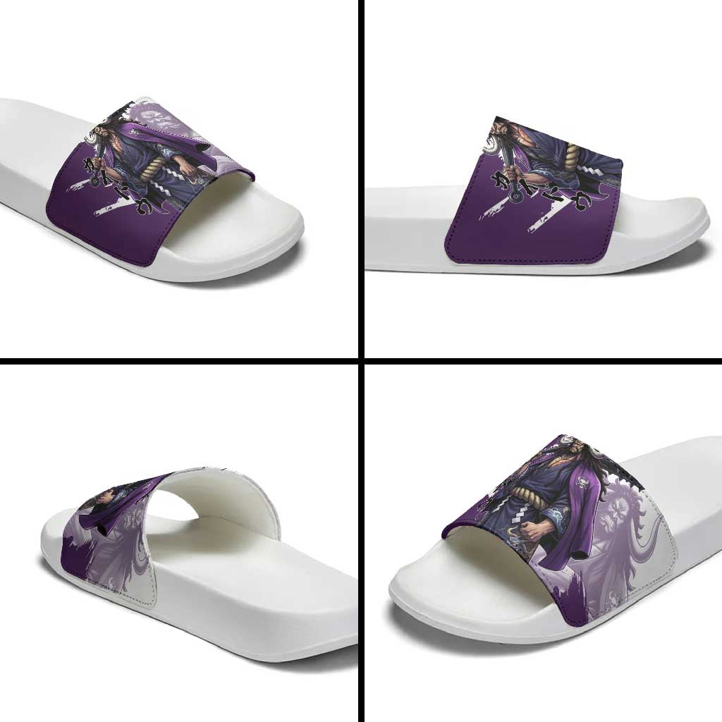 Kaido Anime Slide Sandals One Piece Oni Warlord Graphic