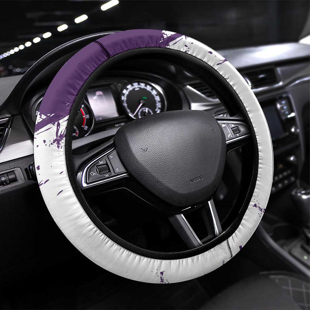 Kaido Anime Steering Wheel Cover One Piece Oni Warlord Graphic