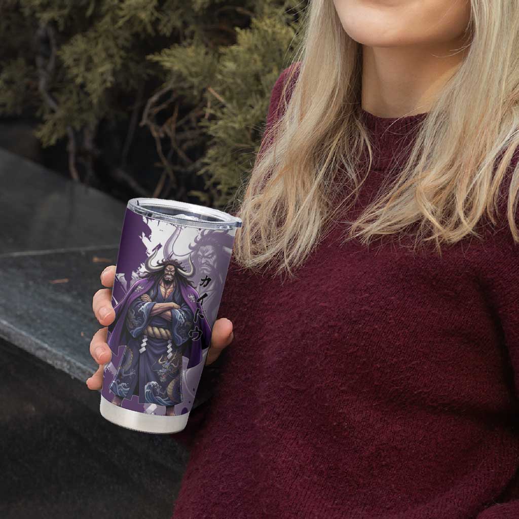 Kaido Anime Tumbler Cup One Piece Oni Warlord Graphic