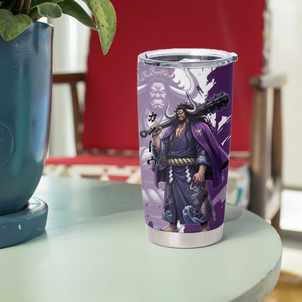 Kaido Anime Tumbler Cup One Piece Oni Warlord Graphic