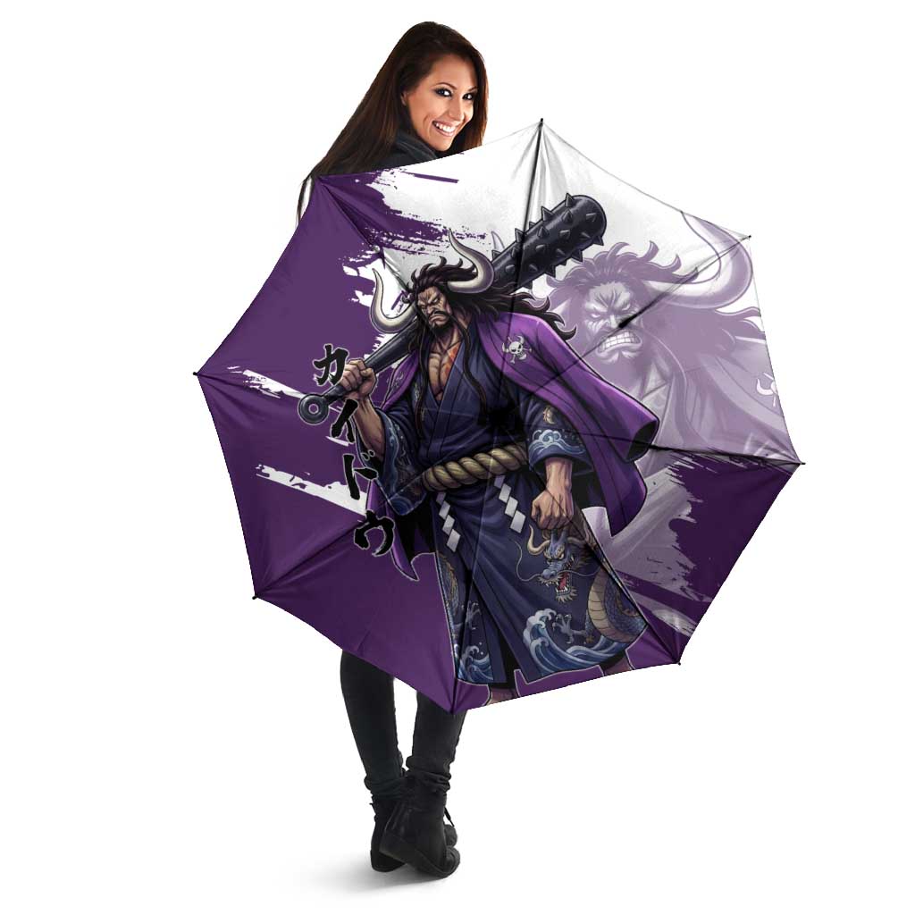 Kaido Anime Umbrella One Piece Oni Warlord Graphic