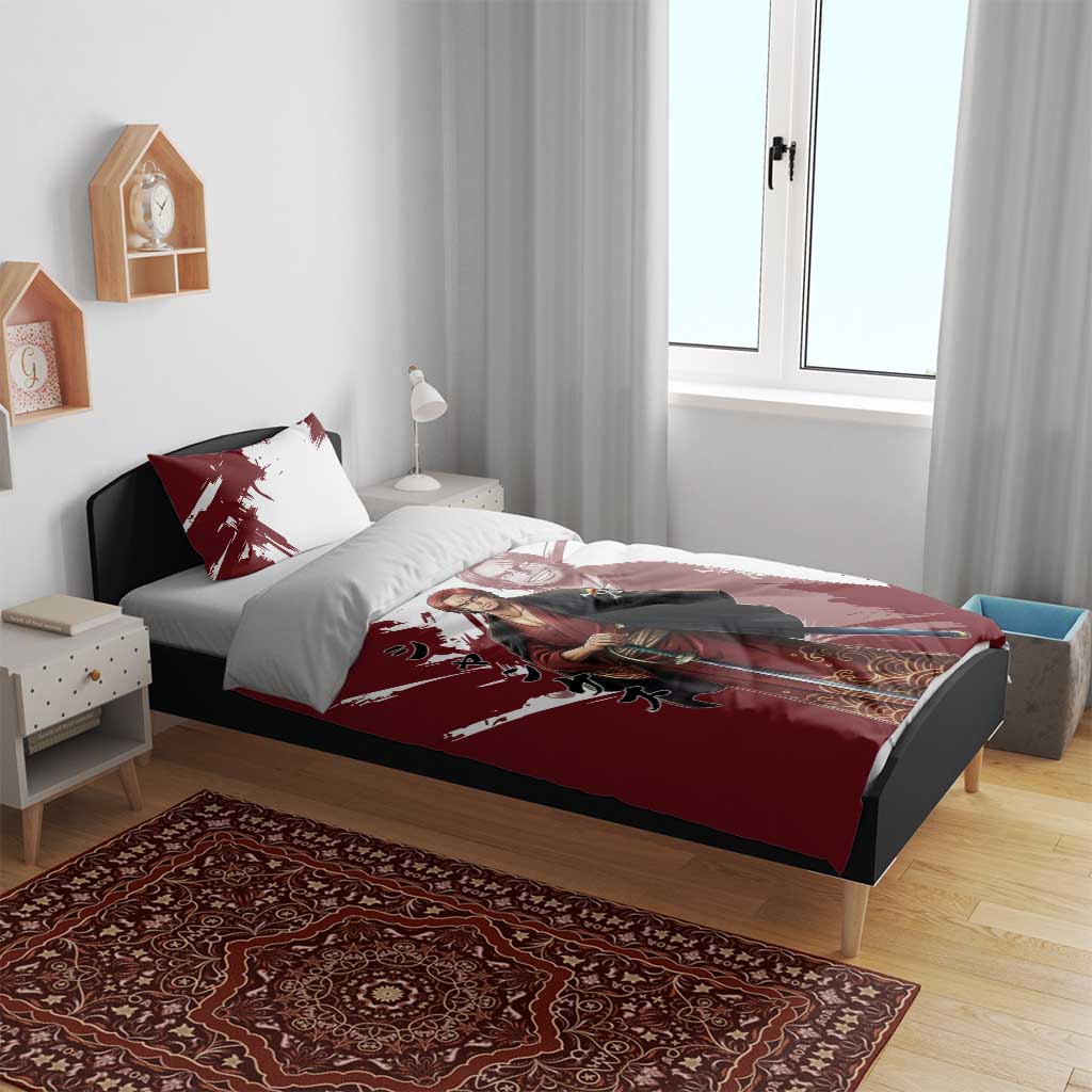 One Piece Shanks Red Hair Bedding Set Japanese Anime Graphic