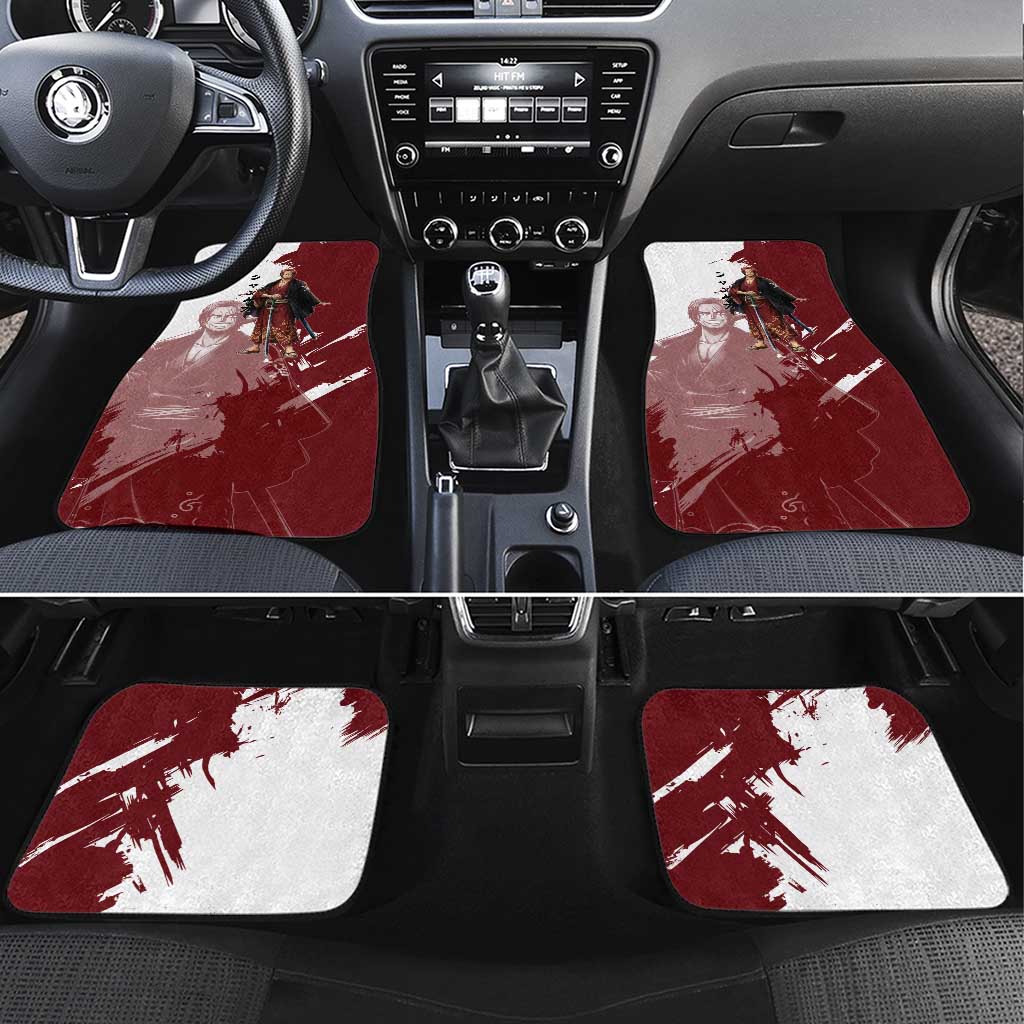 One Piece Shanks Red Hair Car Mats Japanese Anime Graphic