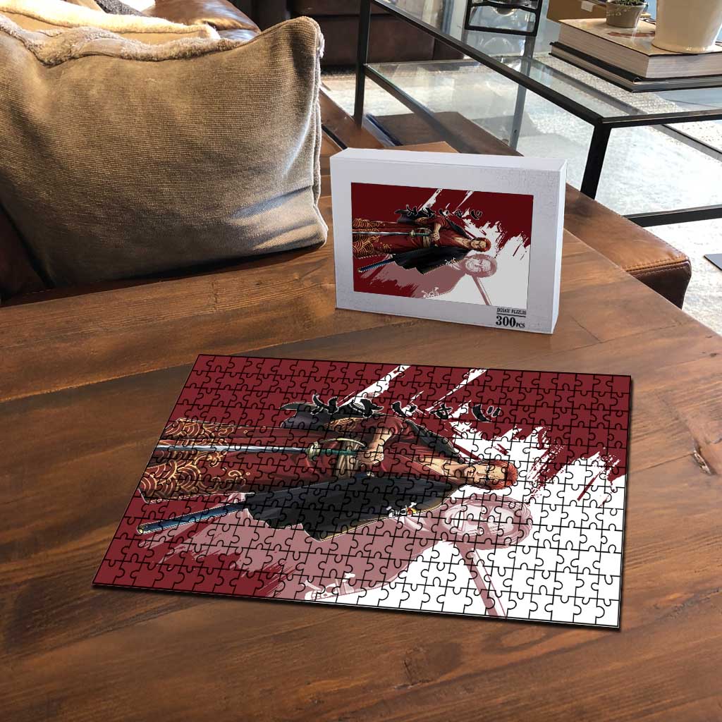 One Piece Shanks Red Hair Puzzle Japanese Anime Graphic
