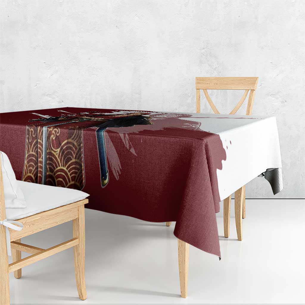One Piece Shanks Red Hair Tablecloth Japanese Anime Graphic
