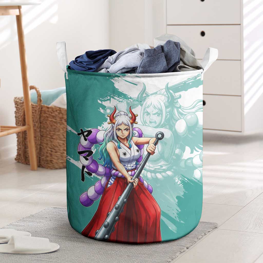 Yamato Oni Warrior One Piece Laundry Basket Japanese Anime Manga Graphic