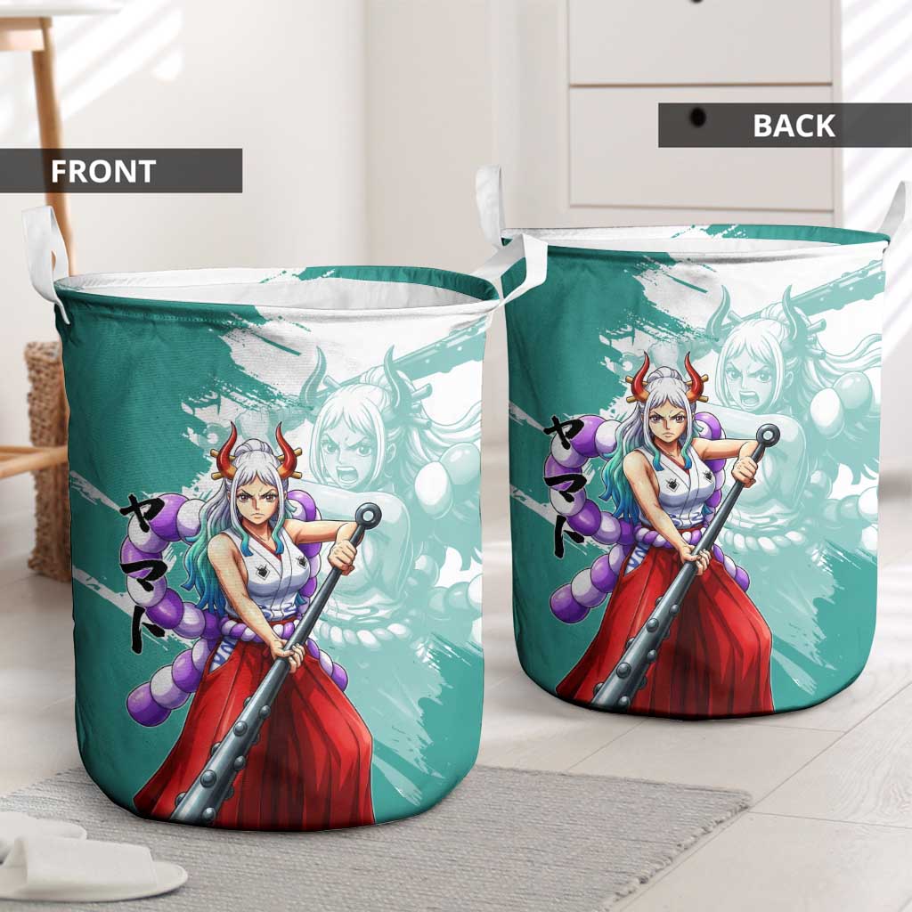 Yamato Oni Warrior One Piece Laundry Basket Japanese Anime Manga Graphic