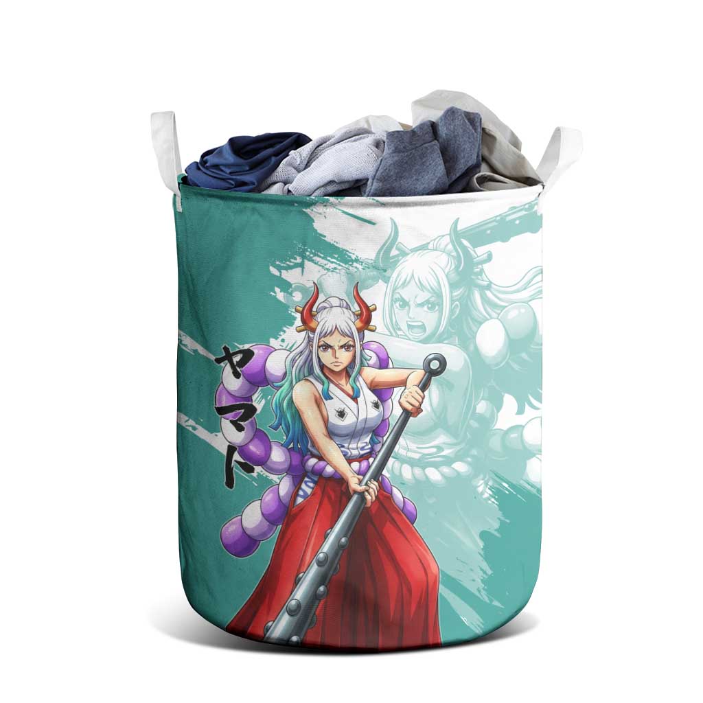 Yamato Oni Warrior One Piece Laundry Basket Japanese Anime Manga Graphic