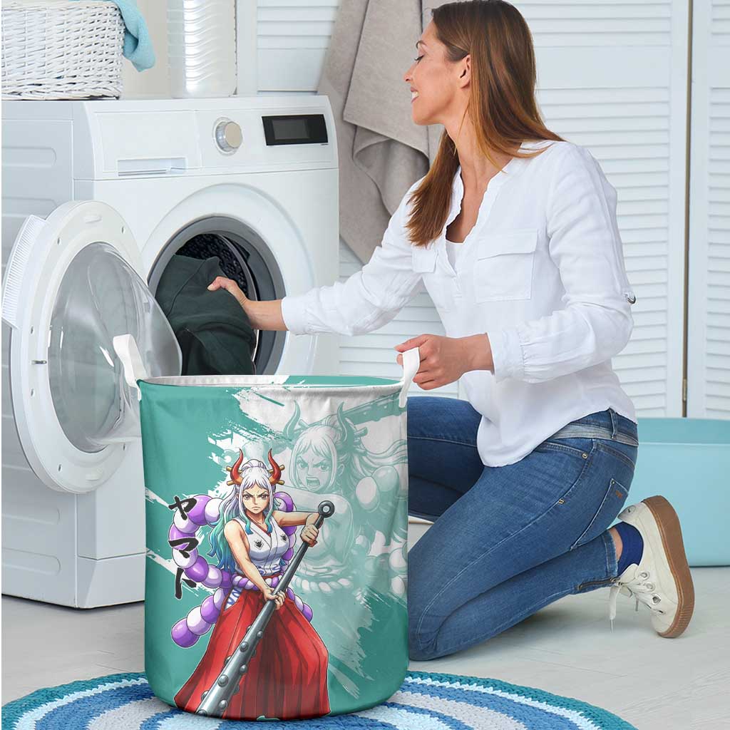 Yamato Oni Warrior One Piece Laundry Basket Japanese Anime Manga Graphic