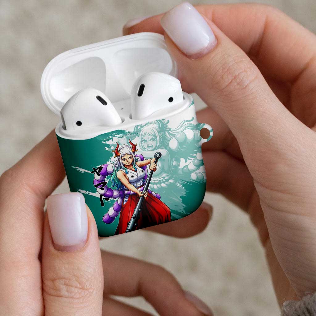 Yamato Oni Warrior One Piece AirPods Case Japanese Anime Manga Graphic