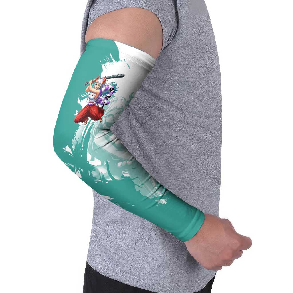 Yamato Oni Warrior One Piece Arm Sleeves Japanese Anime Manga Graphic