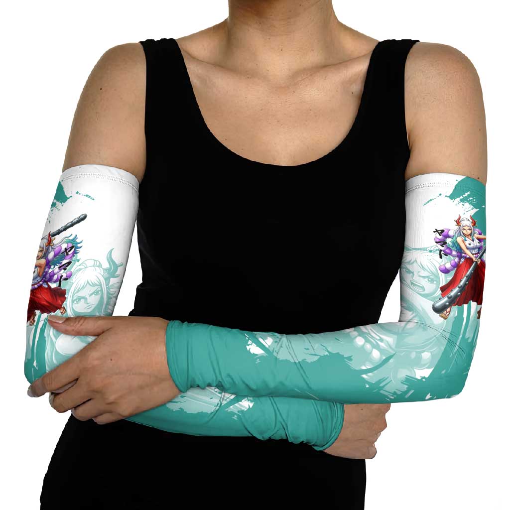 Yamato Oni Warrior One Piece Arm Sleeves Japanese Anime Manga Graphic