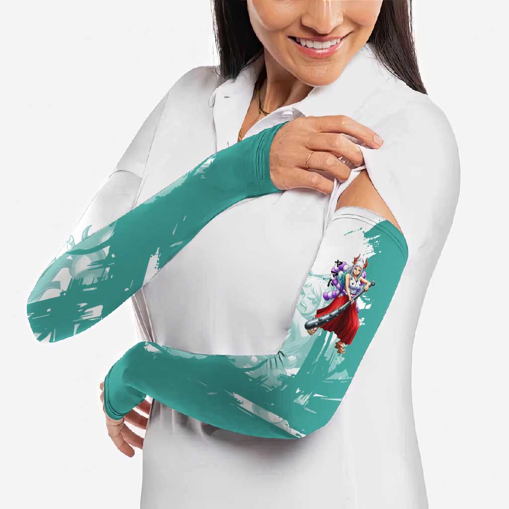 Yamato Oni Warrior One Piece Arm Sleeves Japanese Anime Manga Graphic