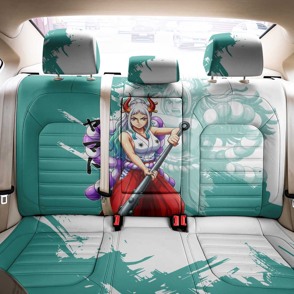 Yamato Oni Warrior One Piece Back Car Seat Cover Japanese Anime Manga Graphic