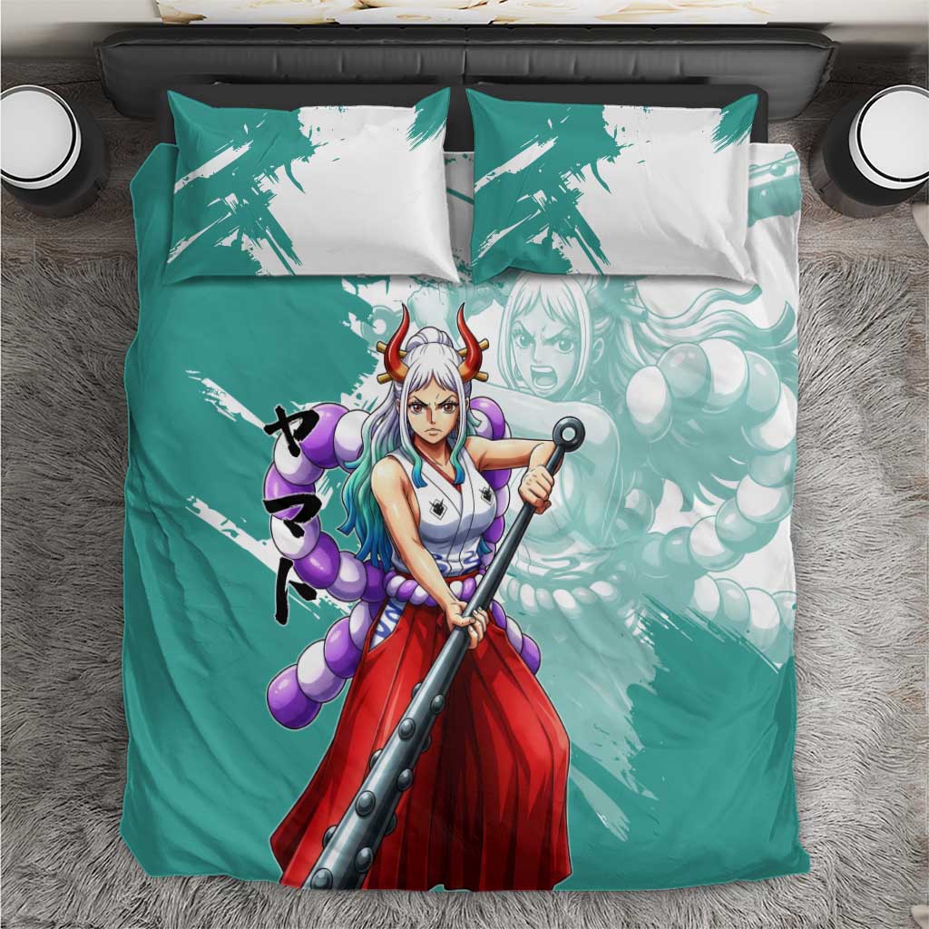 Yamato Oni Warrior One Piece Bedding Set Japanese Anime Manga Graphic