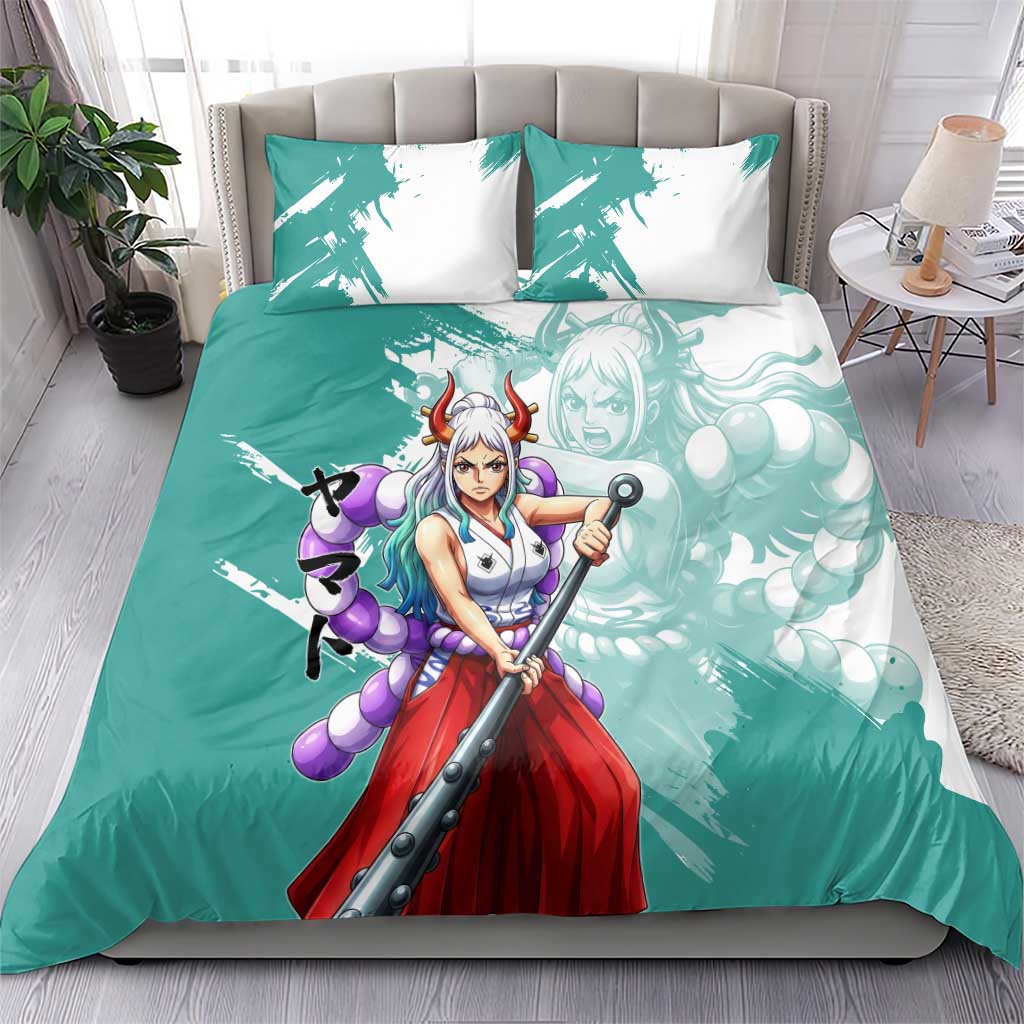Yamato Oni Warrior One Piece Bedding Set Japanese Anime Manga Graphic