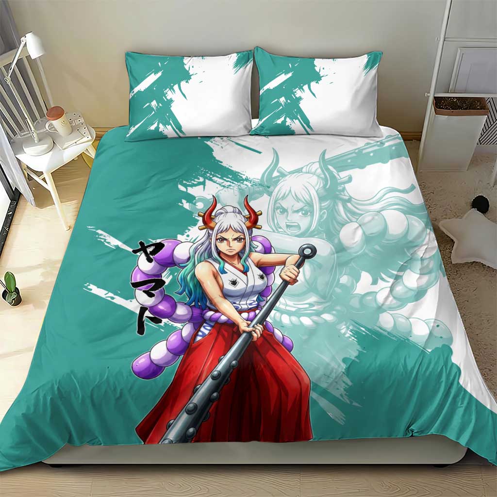 Yamato Oni Warrior One Piece Bedding Set Japanese Anime Manga Graphic