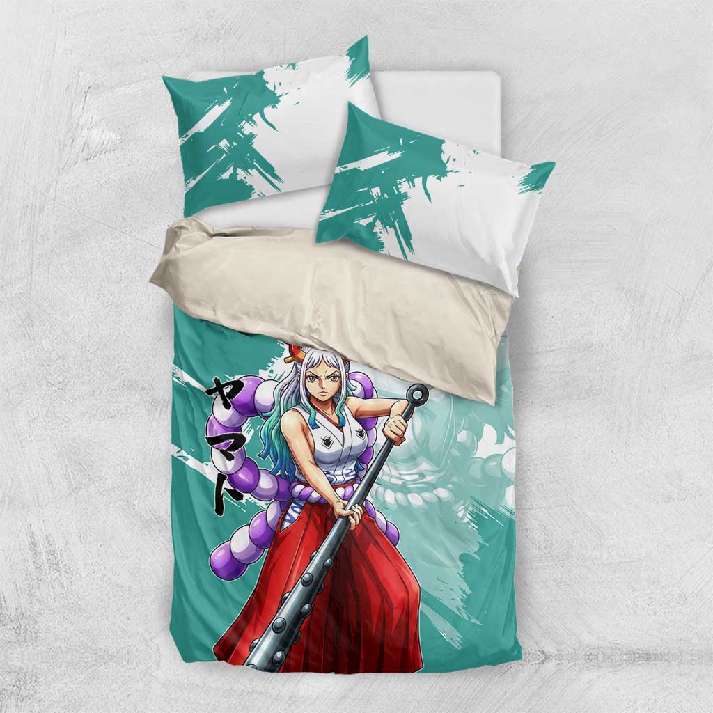 Yamato Oni Warrior One Piece Bedding Set Japanese Anime Manga Graphic