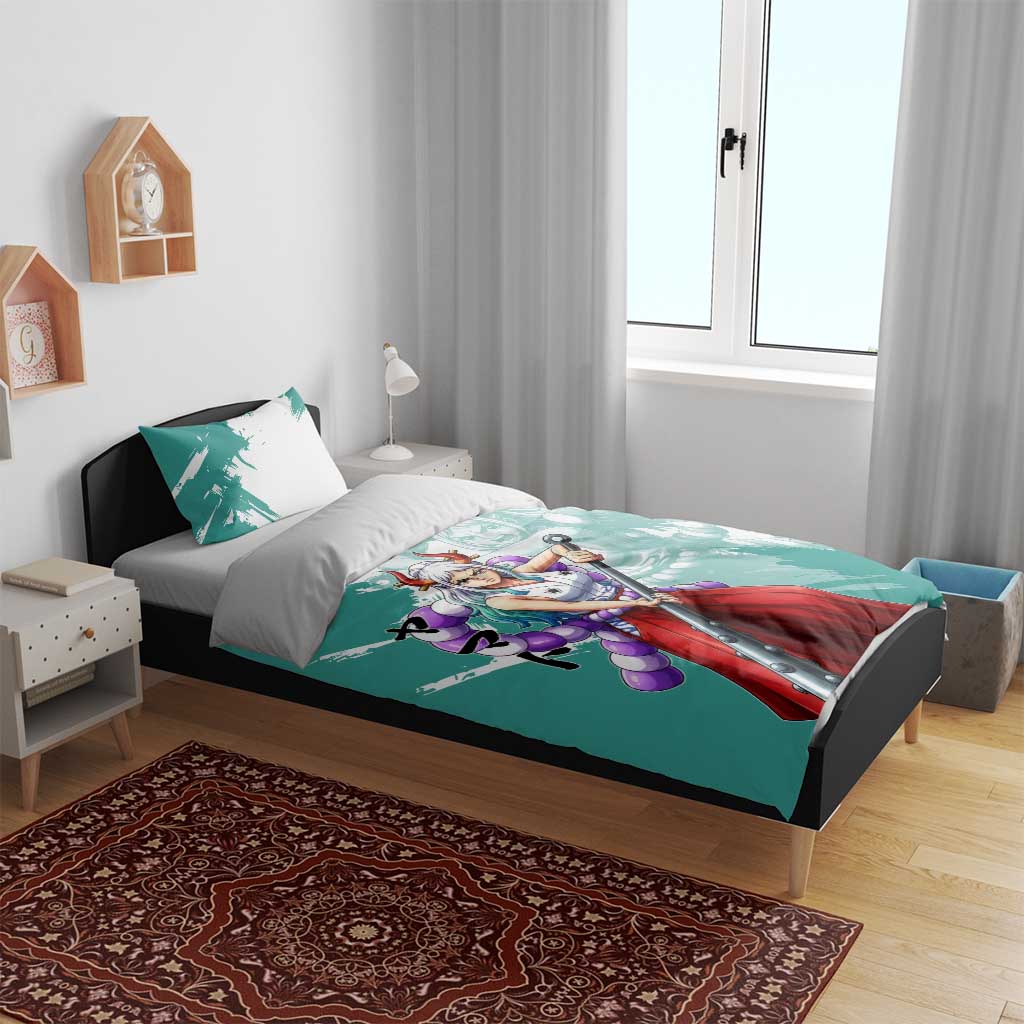Yamato Oni Warrior One Piece Bedding Set Japanese Anime Manga Graphic