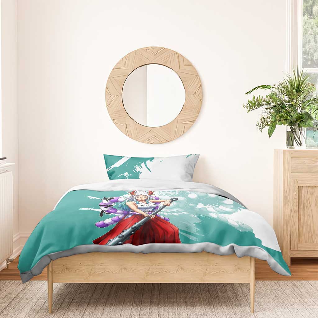 Yamato Oni Warrior One Piece Bedding Set Japanese Anime Manga Graphic