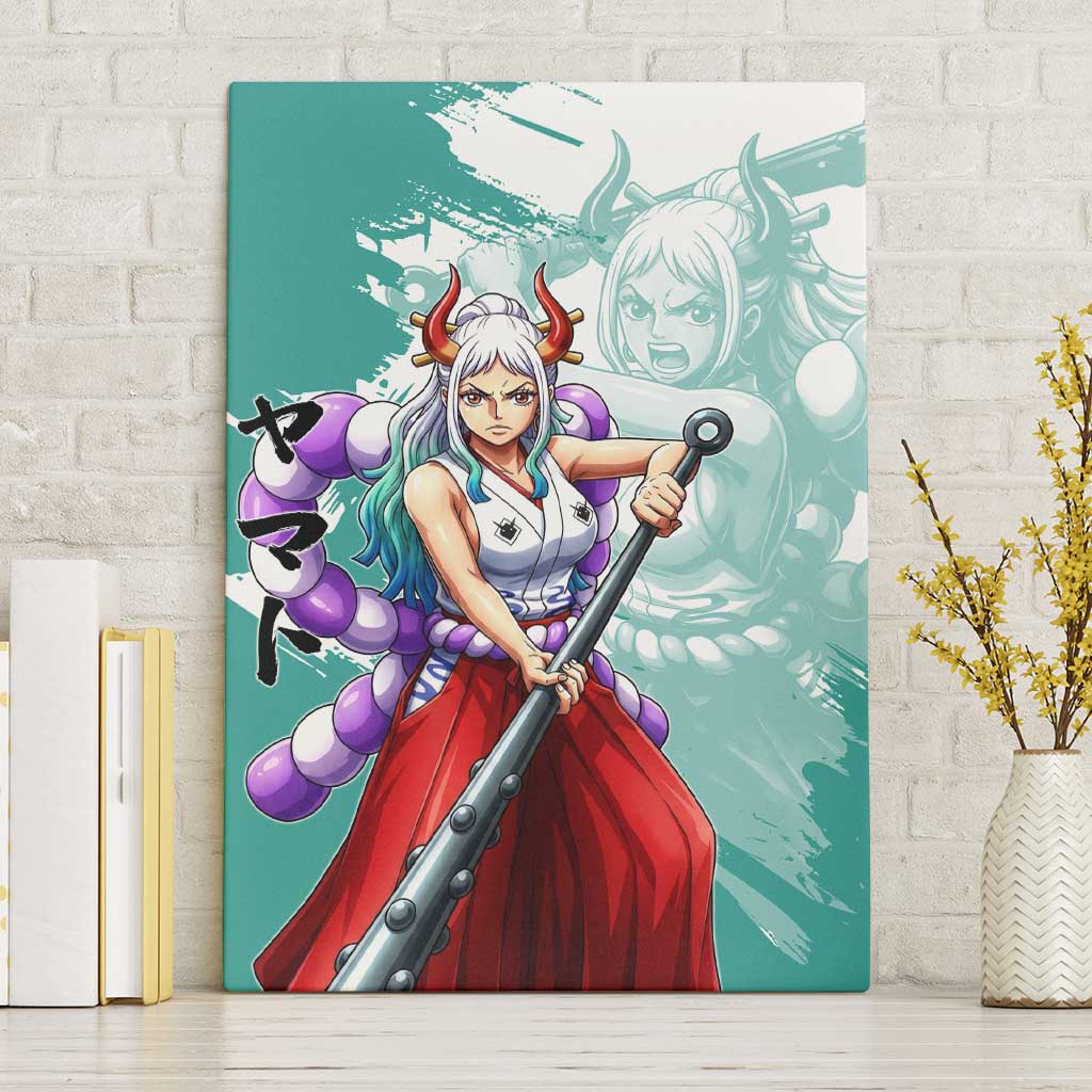 Yamato Oni Warrior One Piece Canvas Wall Art Japanese Anime Manga Graphic